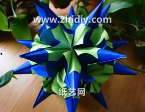 折纸大全花球视频教程,花球教程，轻松学会制作精美花球